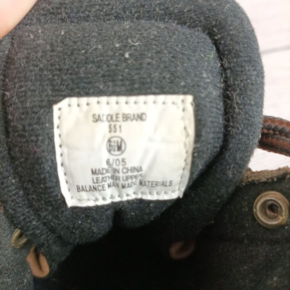 Laredo Womens Western Work Boots 6.5M Brown 6" Saddle Brand - Picture 9 of 9